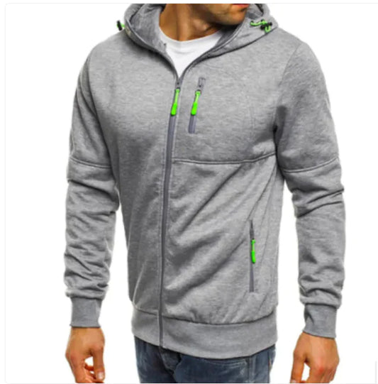 AL- Men Hoodie Cotton Jacket - Swamp's Store